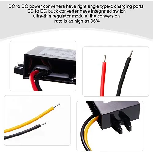 Convertidor De Corriente Directa De 12v 5v, 3a, 15w, Mã...