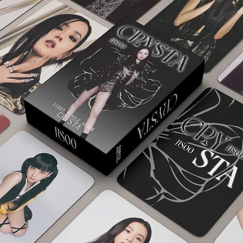 Set 55 Photocards / Lomo Card Jisoo Crysta Primer Álbum