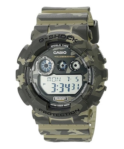 Reloj Deportivo Casio G-shock Gd-120cm Hombre Camuflado