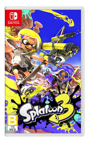 Videojuego Nintendo Switch Splatoon 3 Español Físico