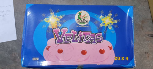 Velas Volcán Feliz Cumpleaños 