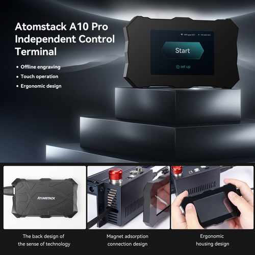 Atomstack A10 Pro 50w Grabador Láser Cortador Máquina+bomba