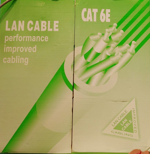 Cable Utp Categoría 6 (40 Mts Con Terminales Rj45 )