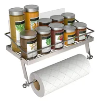 Comprar Soporte De Toallas De Papel Con Estante, Montaje Adhesivo