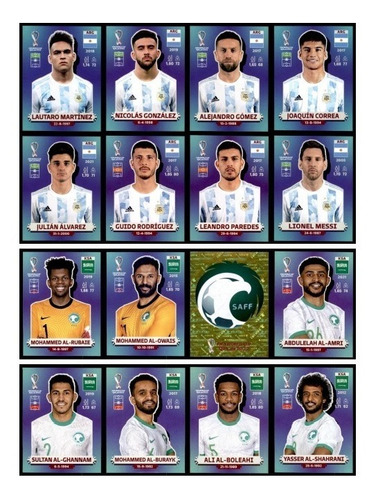 Mundial Qatar 2022 Stickers Y Legends (leer Descripcion)