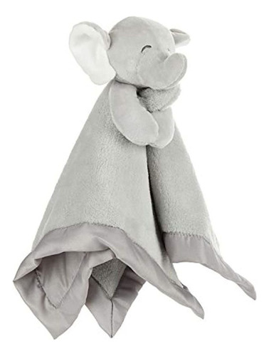 Manta De Peluche De Elefante Para Niños Color Gris