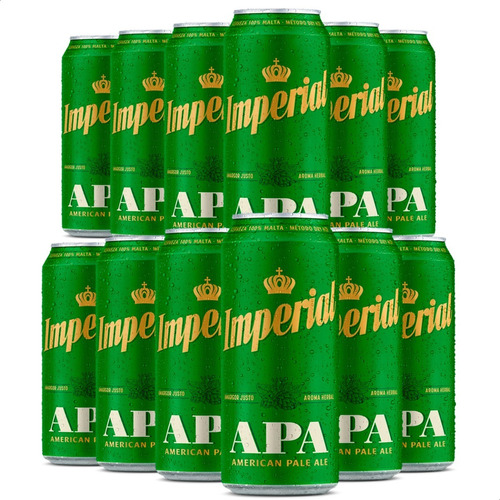 Cerveza Imperial Apa Dry Hop Lata 473ml X12 01almacen