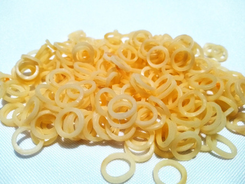 1000 Elasticos Ortodônticos 5/16 Para Laço Pet Lacinhos Pet