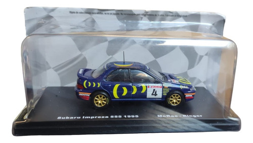 Subaru Impreza 555 Wrc 1995 Colin Mcrae Escala 1/43 Diecast