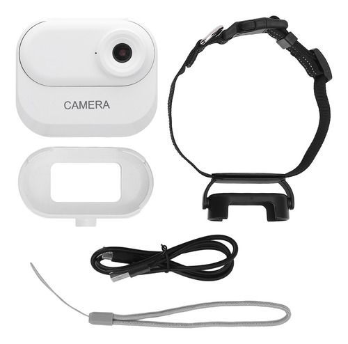 Collar De Cámara Para Mascotas De 1080p, Antivibración, Pant