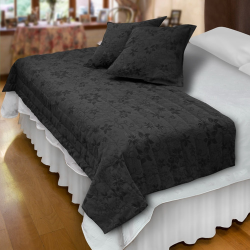 Piecera Con Fundas Victoriana Black Reversible