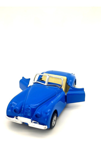 Carrinho Ferro Antigo Classico Carros Brinquedo 1:32 Cor Azul 2