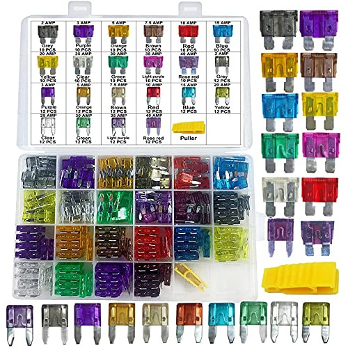 Kit De Fusibles De Automóvil, Surtido De 242 Piezas (2...