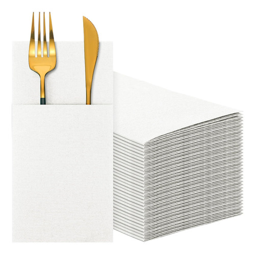 Servilletas De Papel Desechables Con Bolsillo Para Cubiertos