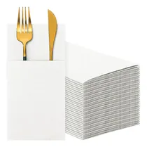 Comprar Servilletas De Papel Desechables Con Bolsillo Para Cubiertos