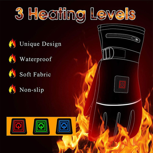 Guantes De Moto Calefactables Guantes Térmicos Para Hombres