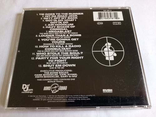 Cd Public Enemy - Greatest Misses (Usado)