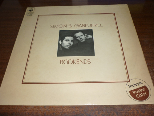 Simon Garfunkel Bookends Vinilo Argentino Test Pressing