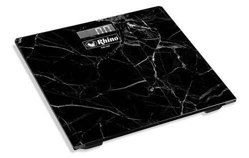 Báscula De Baño Rhino 180kg/100gr Negra 26cm Baba180m Sanke Color Negro