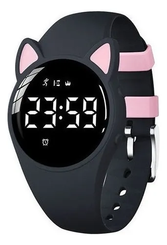 Reloj Deportivo Digital Infantil Impermeable Kawaii