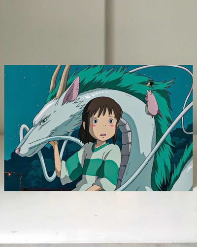 Cuadro El Viaje De Chihiro Varios Modelos 20x30 Personalizad