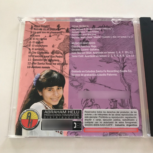 Melody - Melodia Litoraleña (Usado)