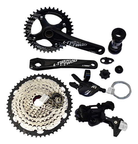 Conjunto Transmision Mtb Ltwoo 1x10 - Shifter Cambio Piñon