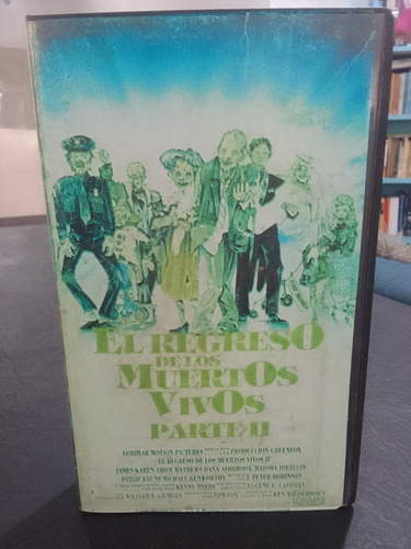 El Regreso De Los Muertos Vivos 2-duplicado-vhs-1987