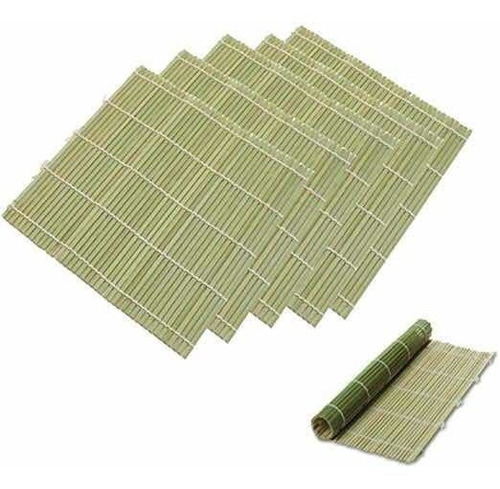 Esterilla Redonda De Bambu Para Sushi 30x30