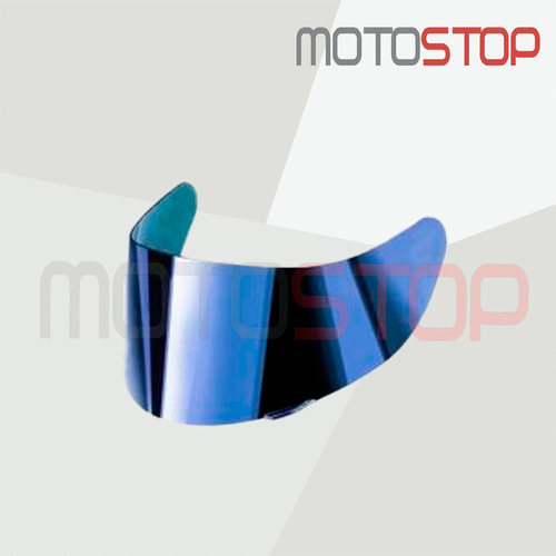 Mica Casco Iridium Azul Ghb Modelo Abatible 160