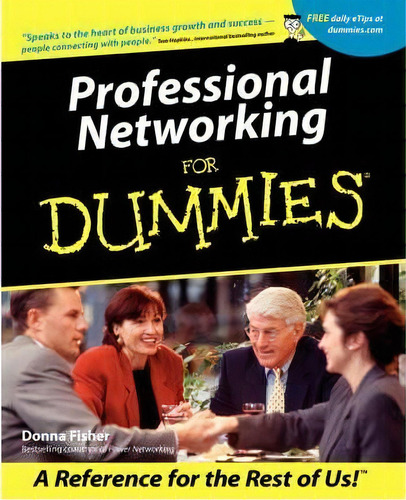 Professional Networking For Dummies, De Donna Fisher. Editorial John Wiley Sons Inc, Tapa Blanda En Inglés