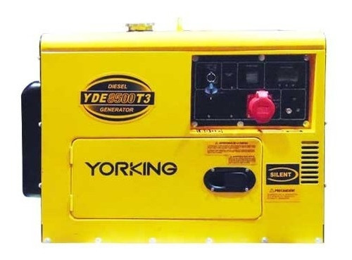 Planta Eléctrica Yorking Diesel Yde8500t3