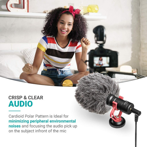 Movo Vxr10 Universal Video Microphone With Lightning Dong...