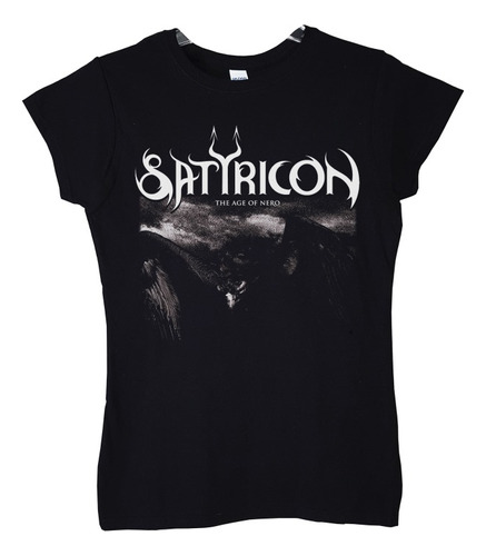 Polera Mujer Satyricon The Age Of Nero Metal Abominatron