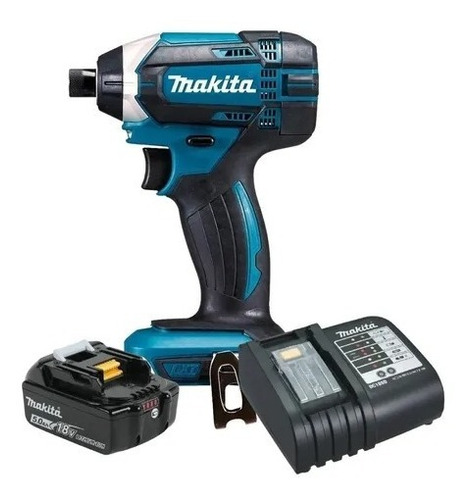 Parafusadeira Sem Fio Makita Dtd152z 18v Azul-turquesa