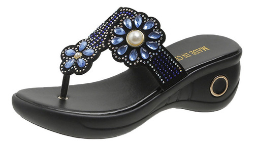 Zapatos De Suela Gruesa Para Mujer, Sandalias De Playa, Anti