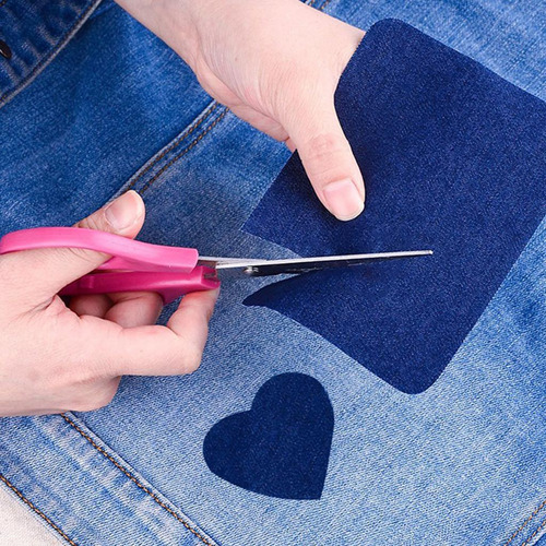 18 Peças De Remendos De Ferro Em Denim Remendos De Reparo