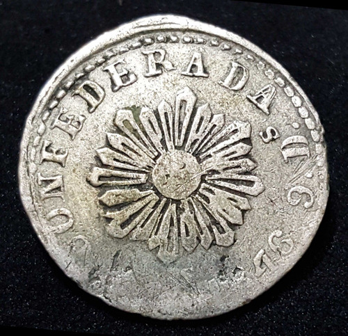 Moneda Argentina 2 Reales. Plata. Año 1846. Cba Conf .55021
