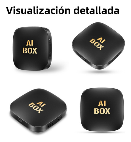 Carplay Adaptador Ai Box Cableado Inalámbrico Para Automóv