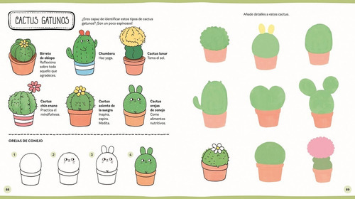 101 Dibujos Adorables De Gatos Kawaii: Dibuja Y Pinta Maravillosos Felinos Y Divertidos Objetos Gatunos, De Lulu Mayo. Editorial Librero, Tapa Blanda, Edición Primera En Español, 2023
