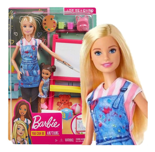 Barbie Maestra De Arte Original Em