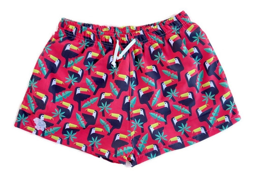 Traje De Baño Hombre Tucan Pecora Short Malla