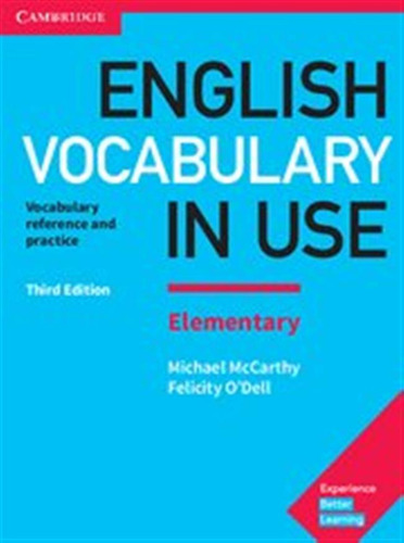 English Vocabulary In Use Elementary 3ª Edition - Mccarthy,m