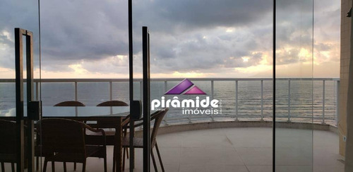 Imagem 10 de 30 de A Cobertura Dos Seus Sonhos, Vista Mar Total, 3 Dormitórios / 2 Suítes À Venda, 184 M² Por R$ 2.500.000 Frente À Linda Praia Indaiá, Caraguatatuba/sp - Co0153