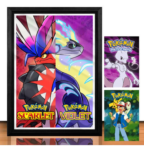 20 Poster De Pokémon 33x48cm