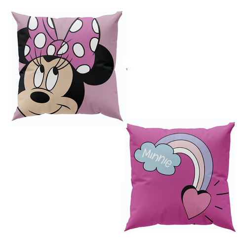 Cojin Velour 40x40 Minnie Comets