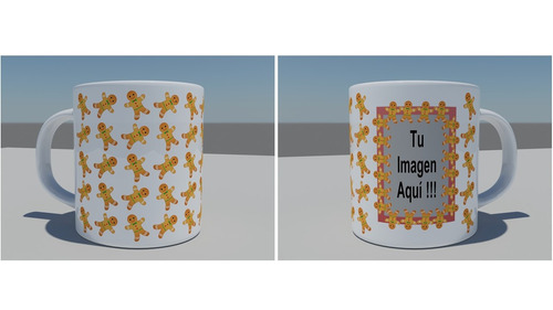 Taza Decorada Personalizada Navideña 2