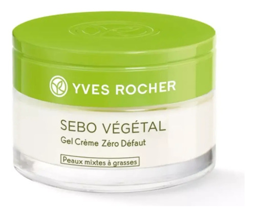 Yves Rocher Crema Gel Matificante Sebo Végétal 50 Ml