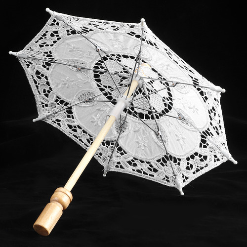 Guarda-chuva De Renda Beautiful Craft, Tamanho Pequeno