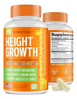 Ktd Biolabs Height, Growth Maximizer - Natural Heightbooster